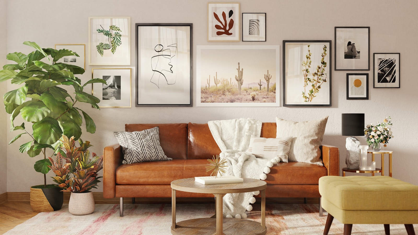 Das gemütliche Wohnzimmer